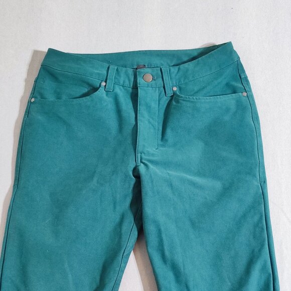 Lululemon ABC Slim-Fit Pant *Utilitech™ M5ABNS men's size 28 green colour - Picture 2 of 15
